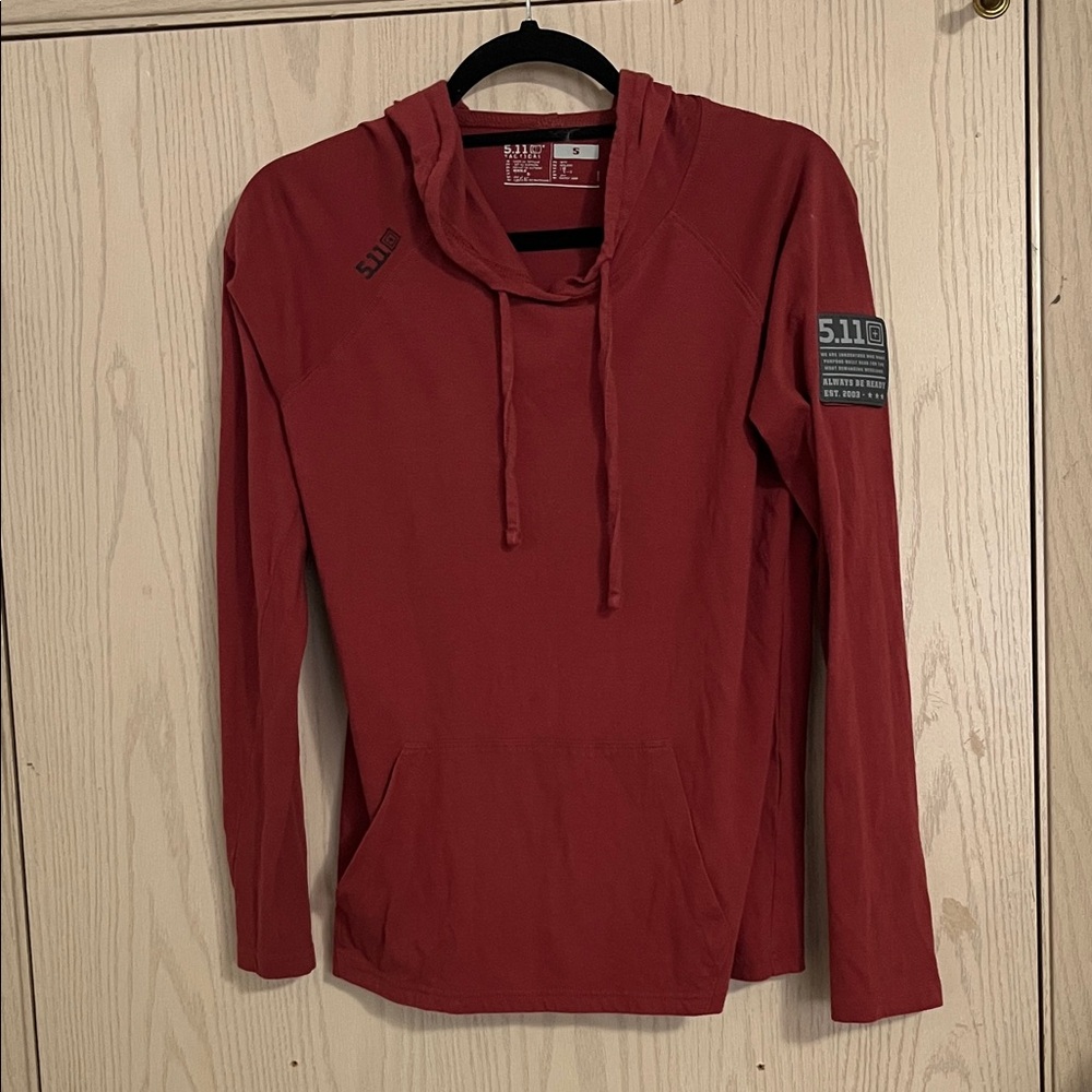 5.11 Tactical Maroon Pullover Hoodie